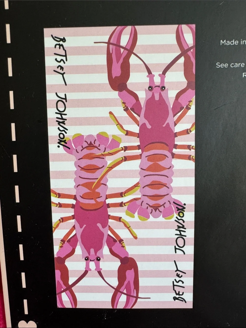 🦞🌴 Betsey Johnson Lobster Beach Towel – Bright, Playful & Summer Ready! 🌴🦞